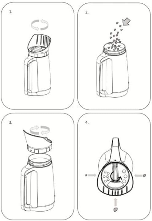 Fiskars Solid Handstreuer 1057076 aus glasfaserverstärktem Kunststoff, für Sand, Salz, Dünger, mit 3-Stufen Dosiersystem, 286 g, wetterfestes Streugerät für Garten, Balkon, Beet, Gewächshaus