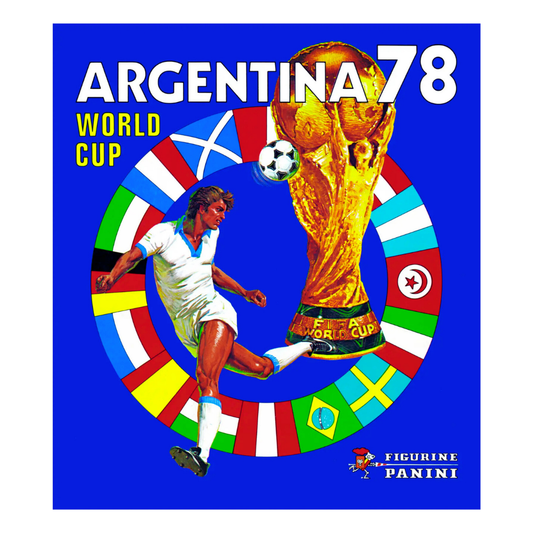 PANINI WM Weltmeisterschaft 1978 Argentinien Stickeralbum Sticker Album WorldCup – Komplettes Stickeralbum der Fußball-Weltmeisterschaft mit allen Stickern, legendären Spielern & historischen World Cup Momenten
