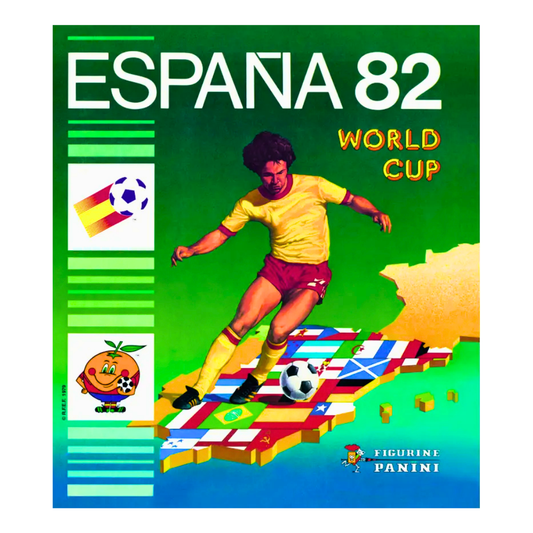 PANINI WM Weltmeisterschaft 1982 Spanien Stickeralbum all Sticker Album WorldCup – Komplettes Stickeralbum der Fußball-Weltmeisterschaft mit allen Stickern, legendären Spielern & historischen World Cup Momenten