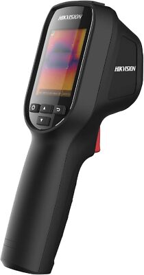 Hikvision Wärmebildkamera Fieberthermometer mit Temperaturmessung und KI-Fiebererkennung, 160 x 120 Pixel, 3,1 mm Brennweite, Wiederaufladbarer Akku, bis 128 GB Speicher für Innen- und Außeneinsatz