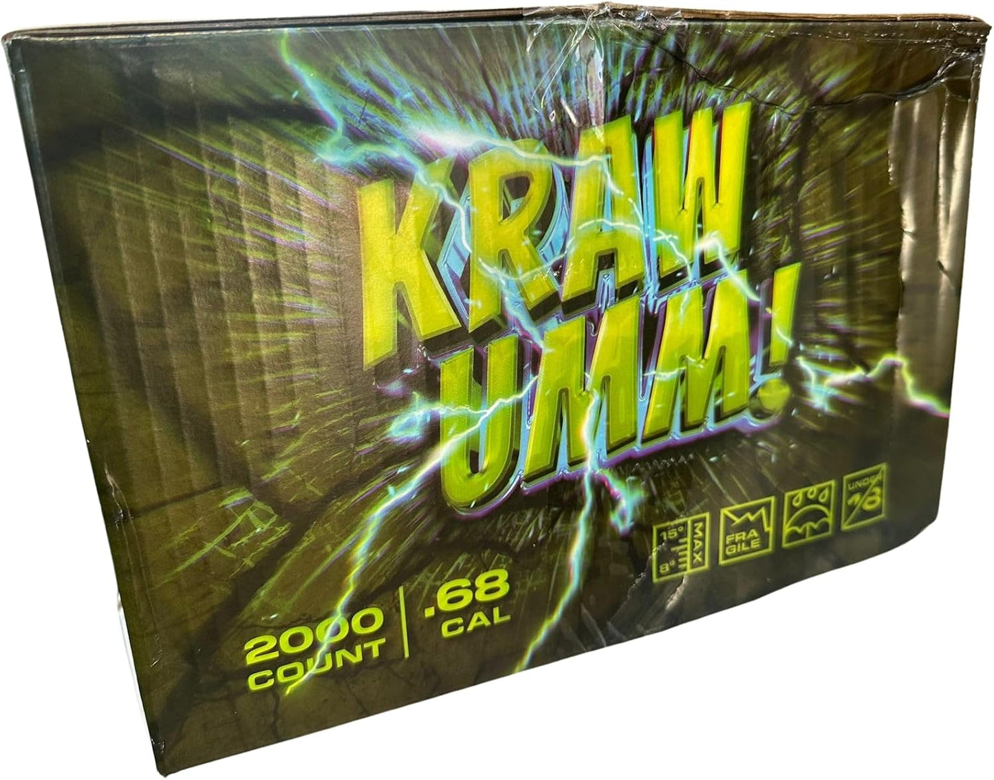 JUNG Combat Paintballs Kaliber 68 2000 Stück, Hochwertige Paintball Kugeln, Profi Paintballs für Fun und Training, 4 Beutel 500er, langlebige, bruchfeste, farbintensive Paintballs, robust, zuverlässig