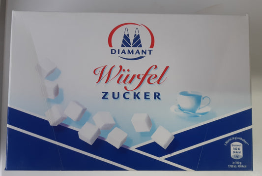Diamant Würfelzucker 1000g Lebensmittel Vorrat