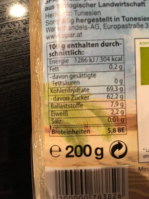 Haifa Datteln 400g Trockenfrucht Snack