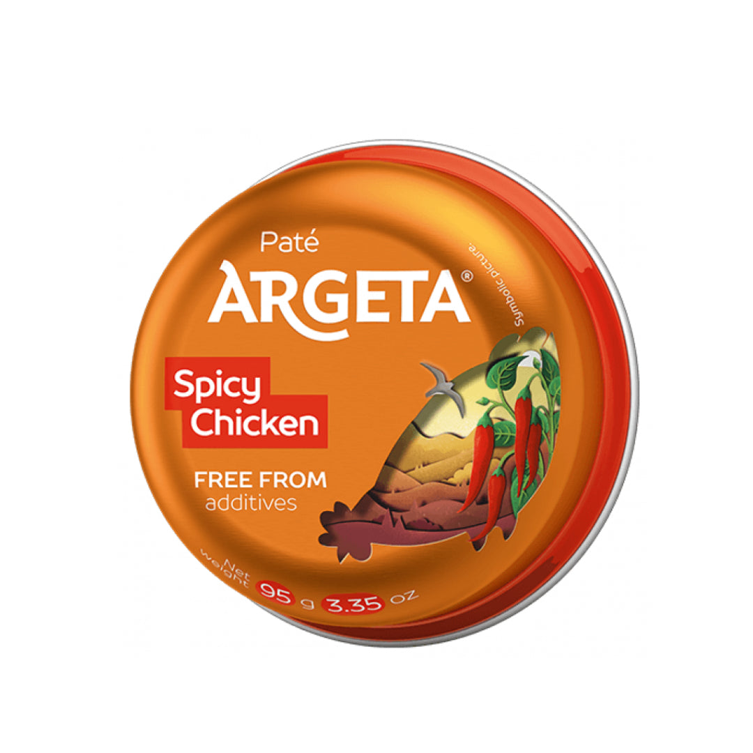 Argeta Huhn Pikant haltbares Lebensmittel 95g Konserve Vorrat