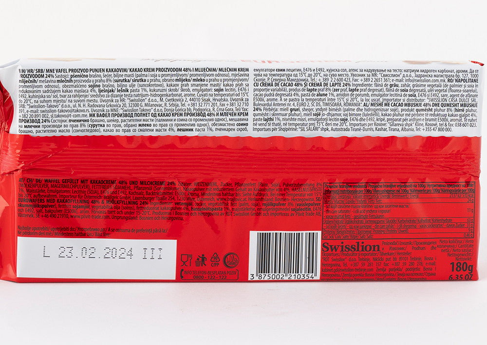 Eurovafel süße Spezialität 180g Süßware Snack