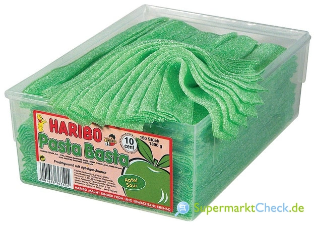 Haribo Pasta Basta süße Spezialität 160g Süßware Snack