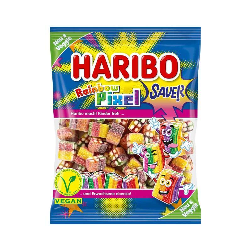 Haribo Pixel Sauer süße Spezialität 160g Süßware Snack