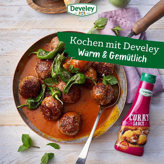 Devely Curry Sose würzige Spezialitätensauce 1 Stk Würzsauce