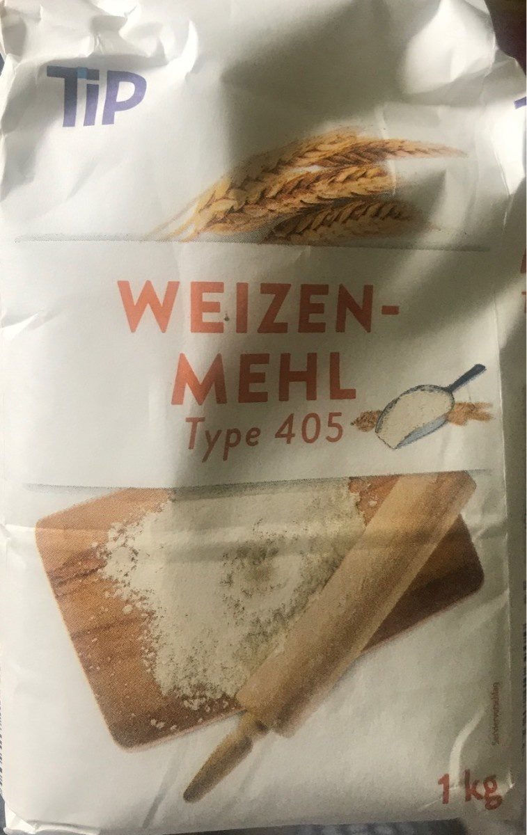 Tip Weizenmehl 1000g Lebensmittel Vorrat