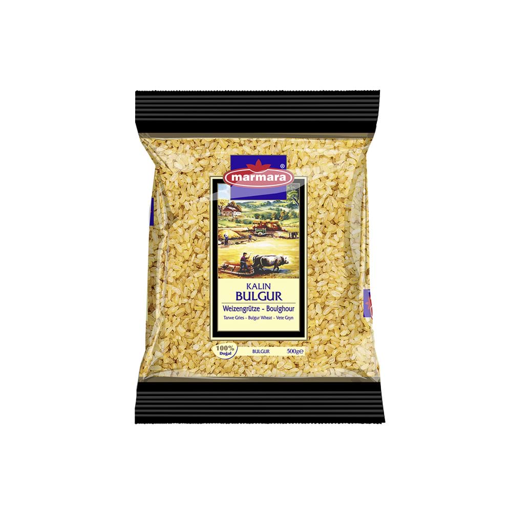 Marmara Kalin Bulgur Grundnahrungsmittel 500g Getreide Vorrat