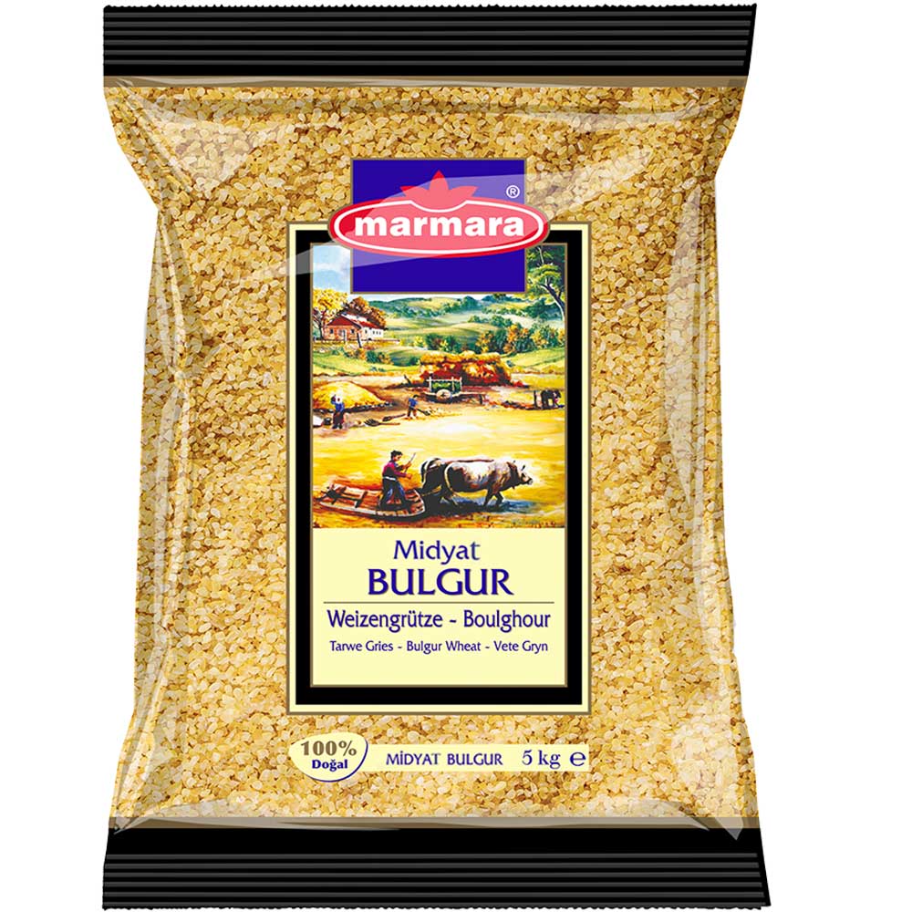 Marmara Midyat Bulgur Grundnahrungsmittel 2500g Getreide Vorrat