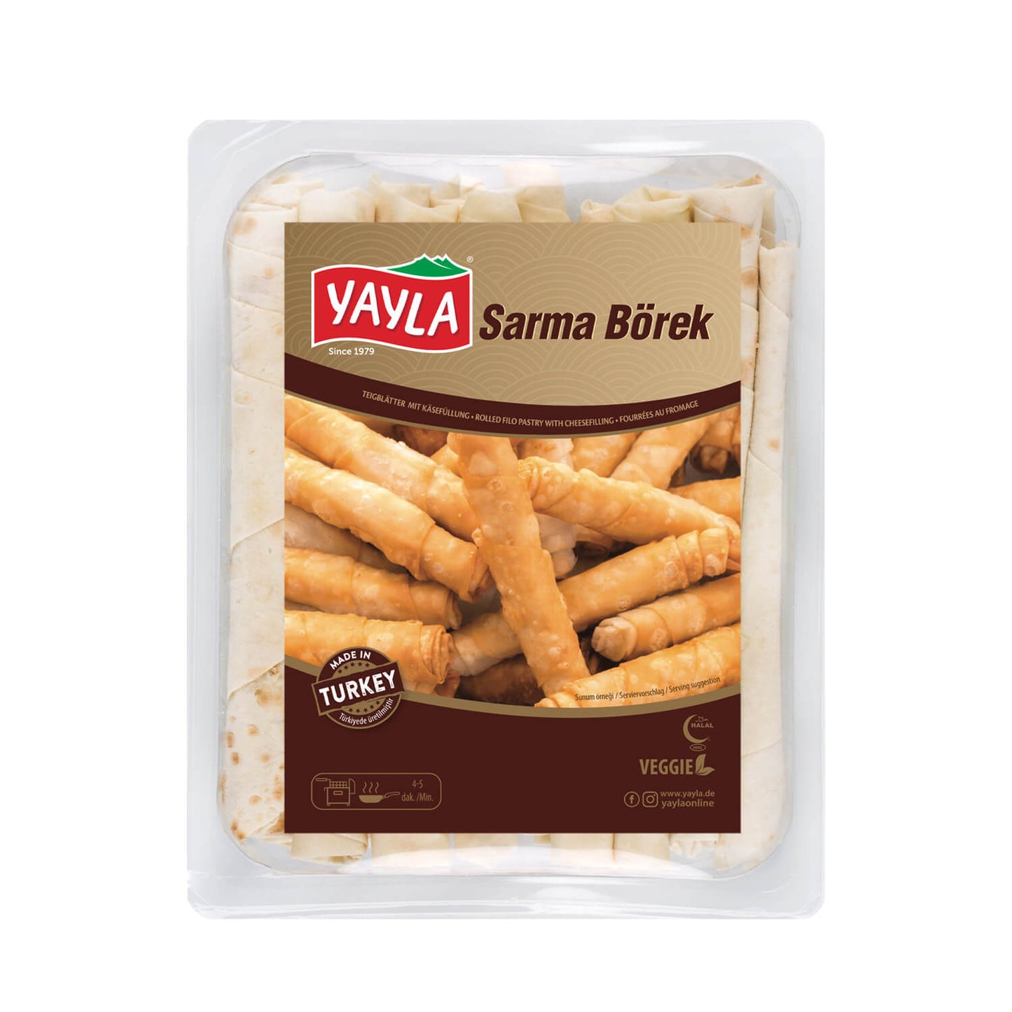 Yayla Kiymali Wasser Börek Teiggebäck 700g Backware Snack