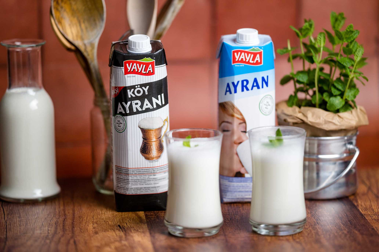 Yayla Ayran Joghurtgetränk Minze Aromatisiert 1 Stk Erfrischungsgetränk