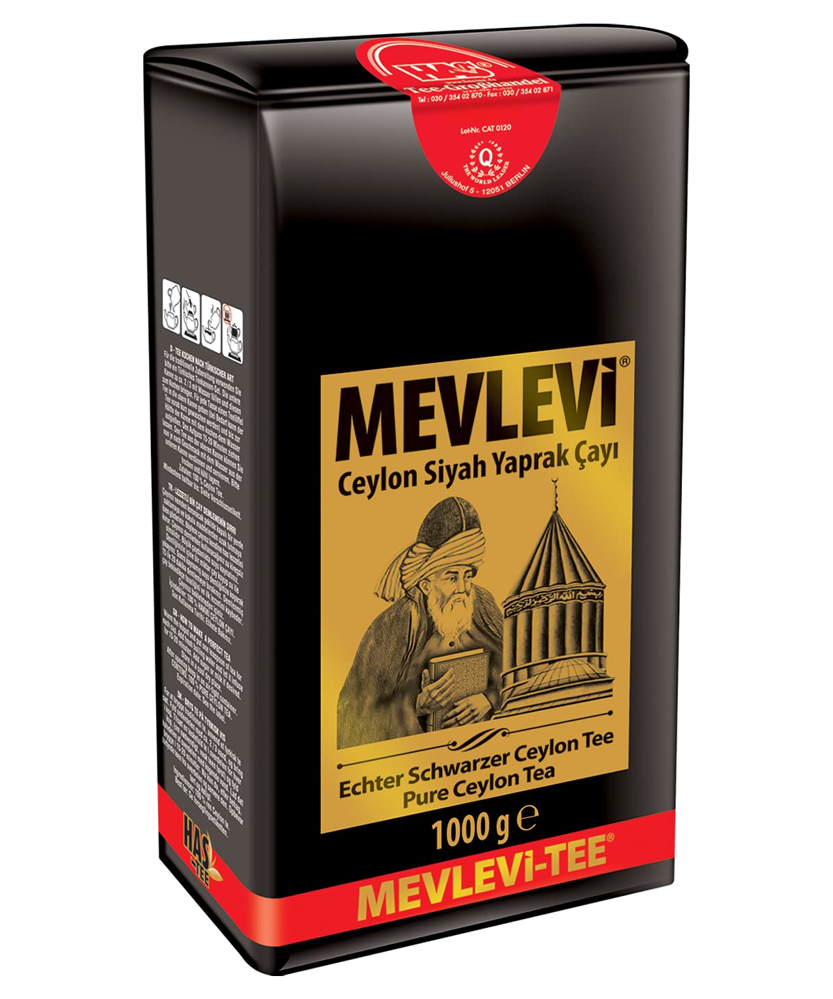 Mevlevi Blätter Tee 1000g Heißgetränk