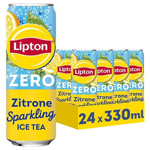 Lipton Zero Sparkling ICE TEA Erfrischungsgetränk 330ml