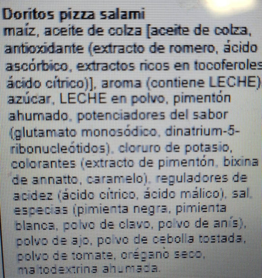 Doritos Pizza Salami Trockenfrucht-Spezialität 110g Snack