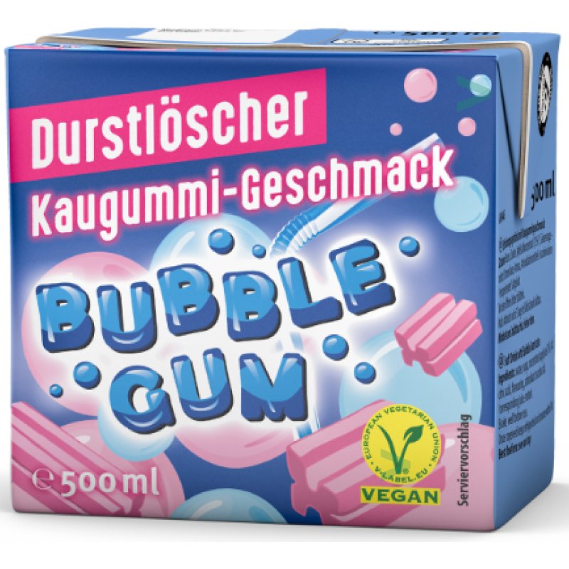 Durstlöscher Kaugummi-geschmack Erfrischungsgetränk 500ml