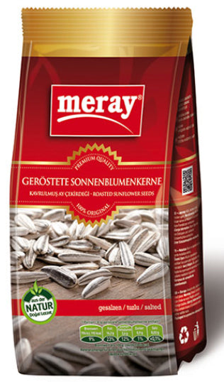 Meray Gesalzen Sonnenblumenkerne 250g Trockenfrucht Snack