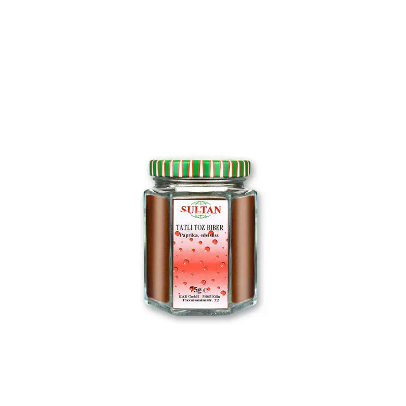 Sultan Weiß Paprika Bütün Gewürz für die türkische Küche 90g Küchengewürz