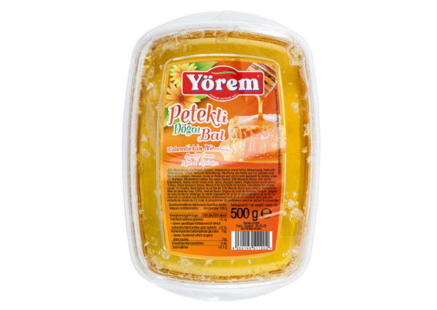 Yörem Petekli Natürlich Honig 500g Brotaufstrich