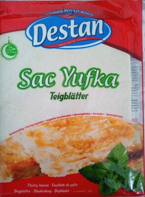 Destan Sac Yufka-Teig-Fladen 400g Backware Snack