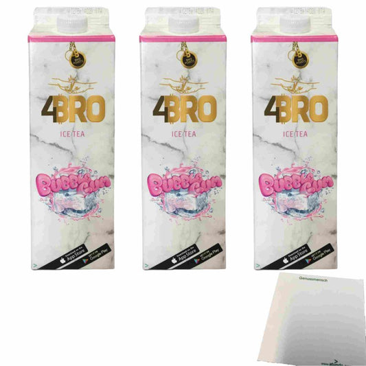 4Bro Zero Bubblegum Erfrischungsgetränk 500ml
