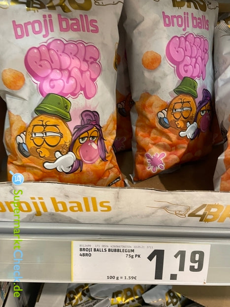 4Bro Bubblegum Zero Erfrischungsgetränk 1000ml