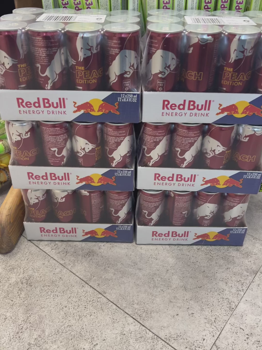 Redbull Persikosmak Erfrischungsgetränk 250ml