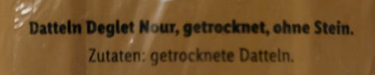 Ciloglu Malika Datteln Dalsiz Grundnahrungsmittel 1kg Getreide Vorrat