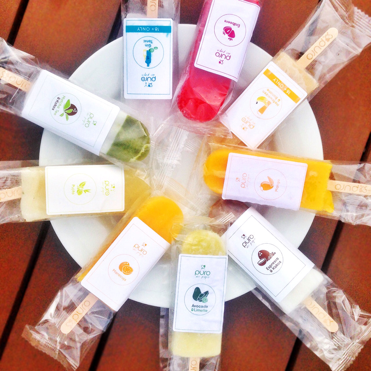 Eis Ice Pops süße Spezialität 1 Stk Süßware Snack