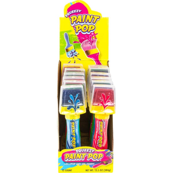 Sueezy Paint Pop süße Spezialität 1 Stk Süßware Snack