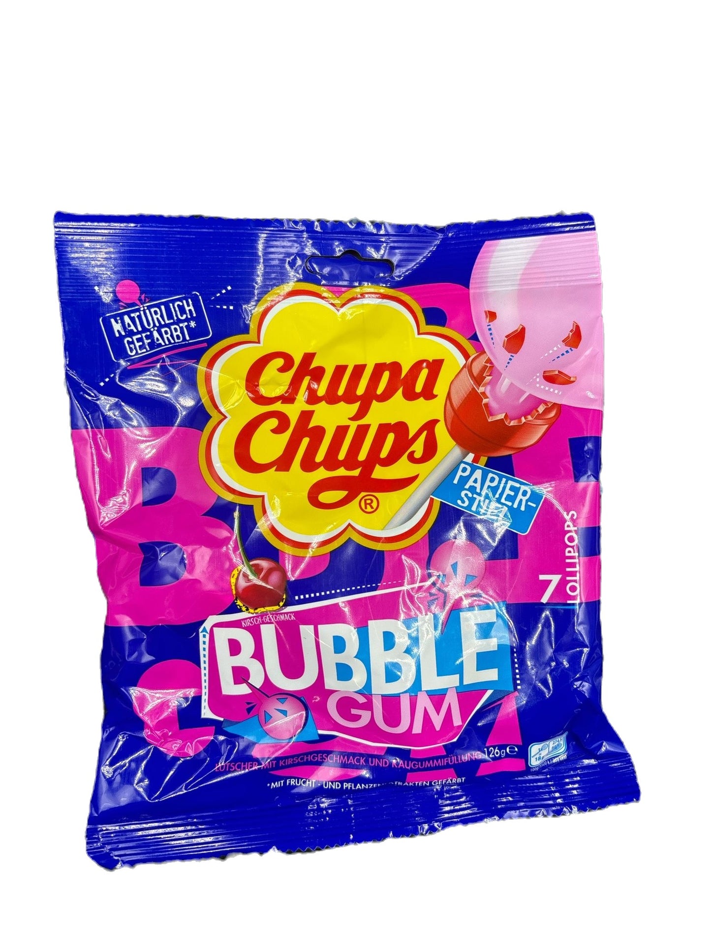 Bubble Gum Chups süße Spezialität 1 Stk Süßware Snack