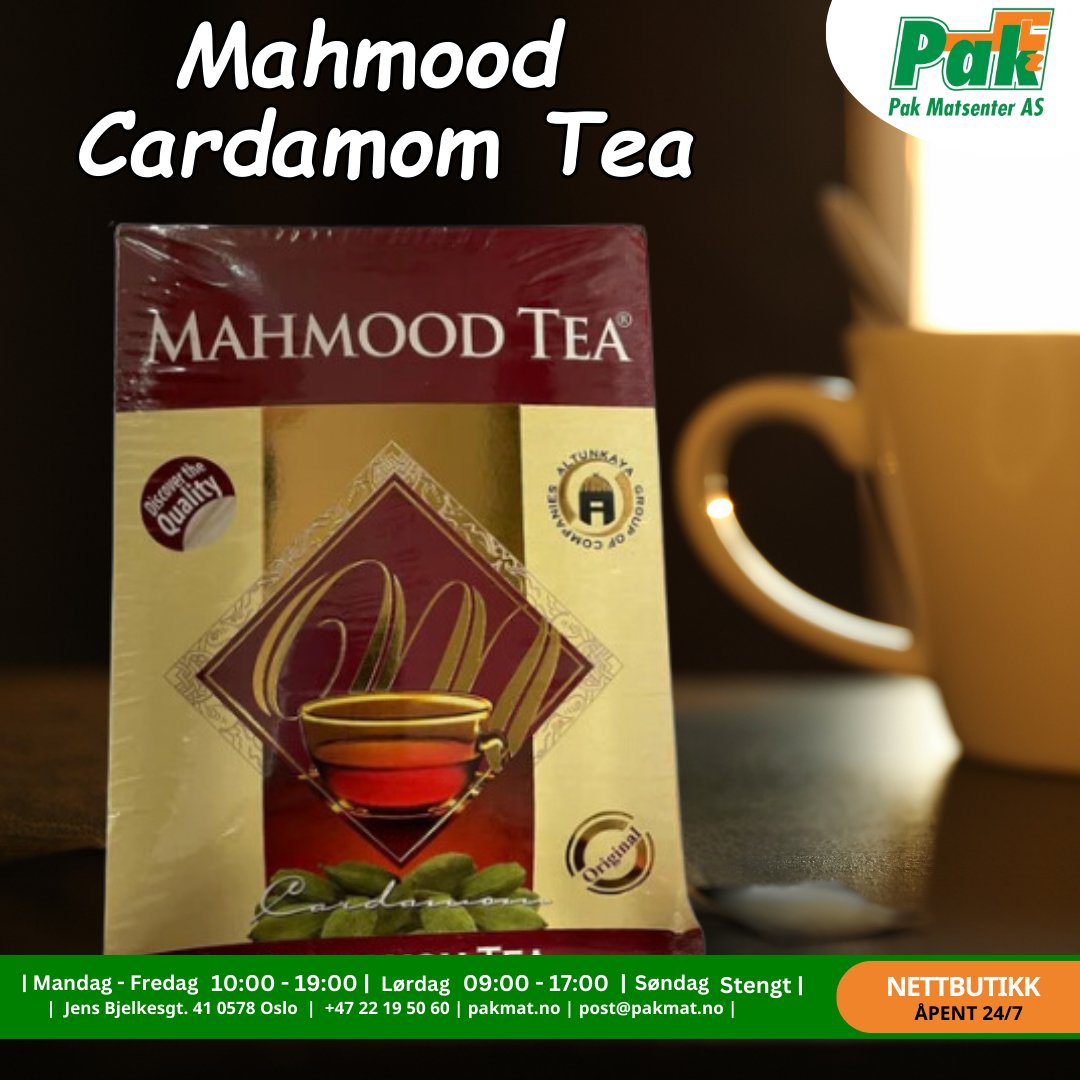 Mahmood Tea Cardamom Teegetränk 450g Heißgetränk
