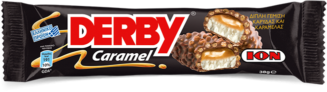 ION Derby Caramel Schokolade süße Spezialität 38g Süßware Snack