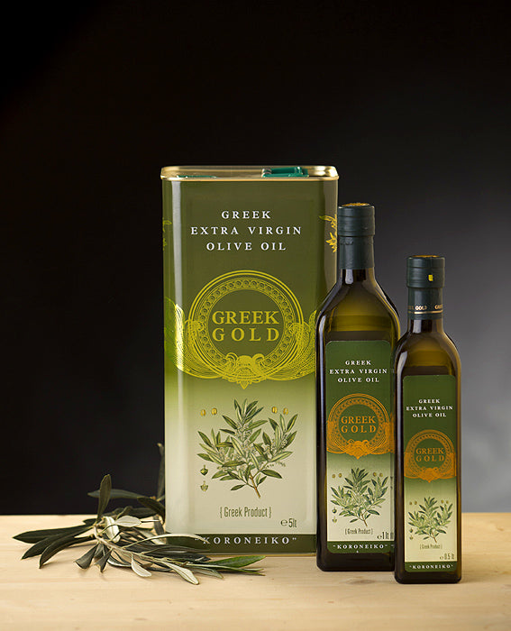 Greek Gold Extra Virgin Oliven Oil Speiseöl 1000ml Olivenöl