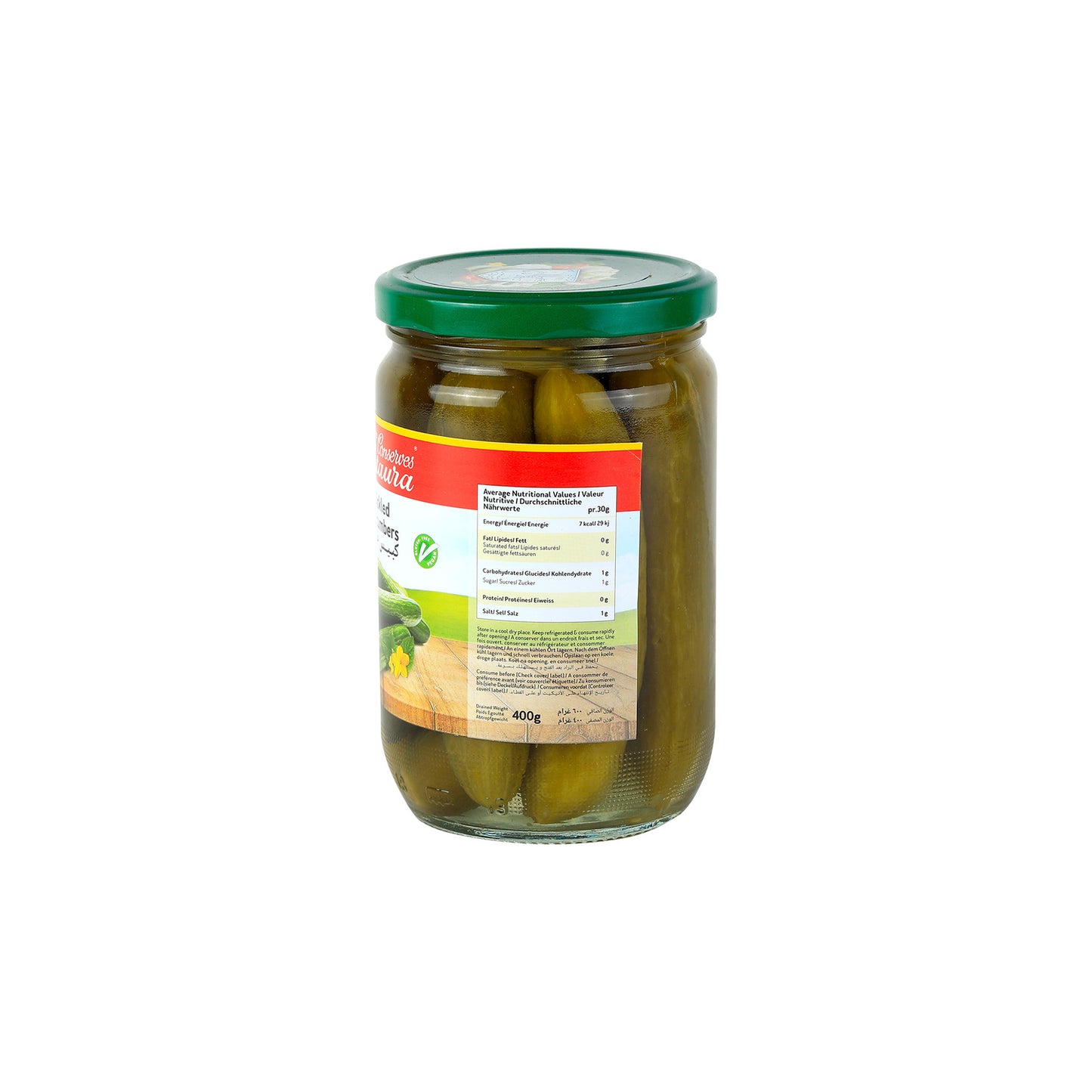 Chtaura Fancy Pickled Cucumbers eingelegte Spezialität 1 Stk Vorrat