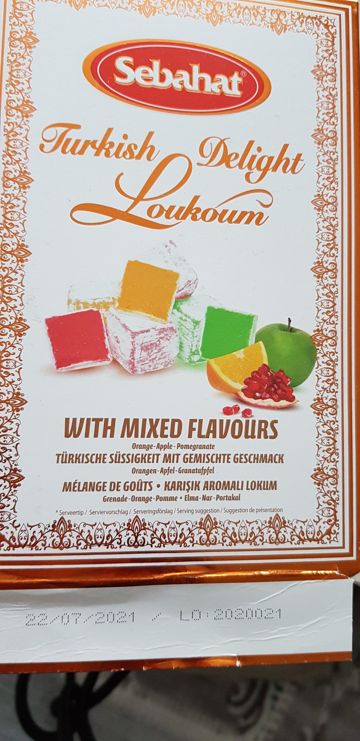Sebahat Gelb Trauben Trockenfrucht-Spezialität 350g Snack