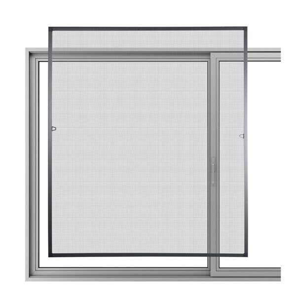 Fliegengitter – Insektenschutz für Fenster (150 x 130 cm)