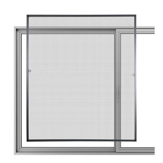 Fliegengitter – Insektenschutz für Fenster (150 x 130 cm)