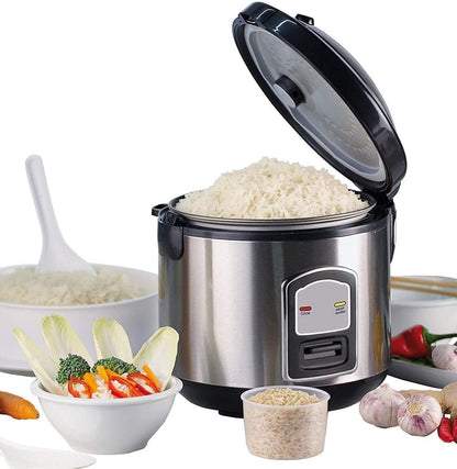 PerfectCook Reiskocher Multikocher Dampfgarer klein Reis Kochtopf Edelstahl