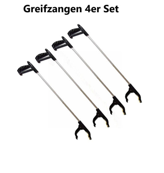 Kinzo Greifzange Müllzange Greifhilfe 4er 76cm Greifarm MüllGreifer Abfall Zange