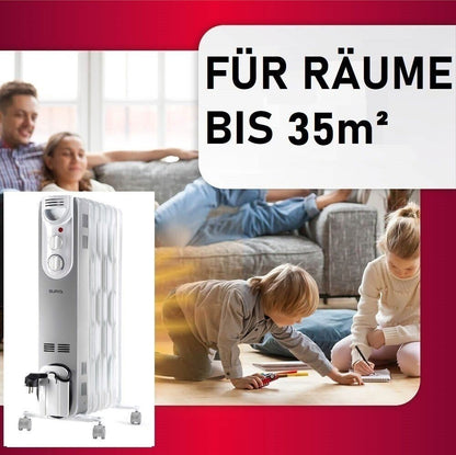 Konvektor, Heizung, DREXON, Elektroheizung, Heizgerät,2500w, Räume 35 m³, Heiz