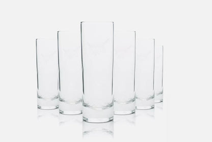 Smirnoff Vodka Longdrink  Cocktail Gläser Kristallglas Gläser-Set 6 er