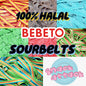 Bebeto Sauer Mix Halal Keks- und Süßwarenprodukt 500g Snack