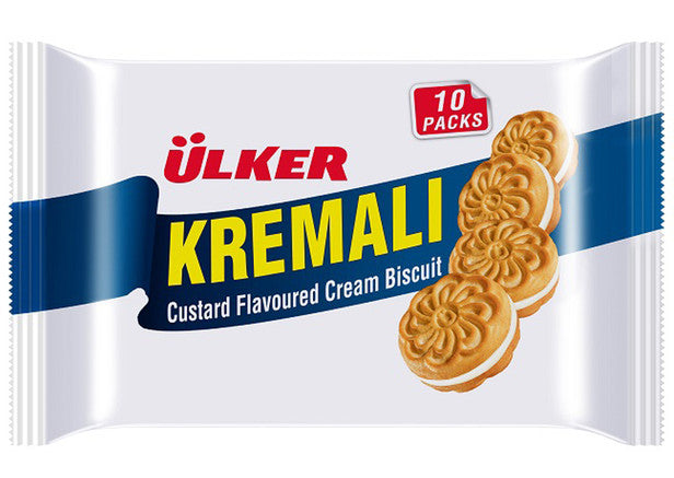 Ülker Cremig Gefüllt 10 Lu Paket Süßware und Snack 720g