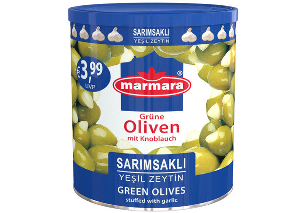 Grün Sarimsakli Oliven Kova 2000g Vorrat