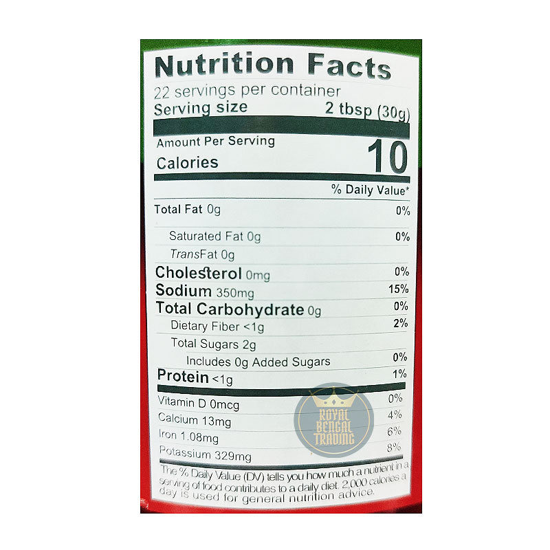 Durra Crushed Red Scharf Peppers 1 Stk Lebensmittel Vorrat