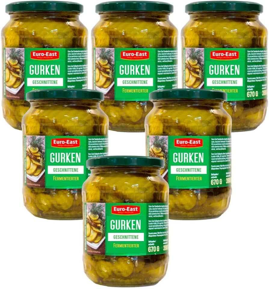 Abou Arab Gurken Konserve im Glas 660g