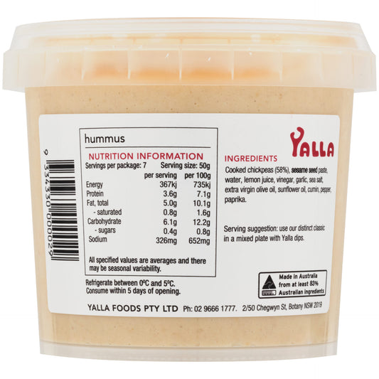 Arabian Hummus Sesampaste haltbares Lebensmittel 400g Konserve Vorrat