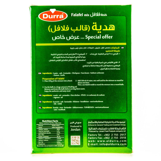 Durra Falafel Mix 350g Lebensmittel Vorrat